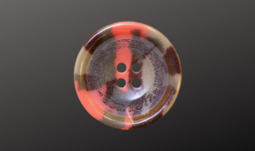 Red Camouflage Buttons by the Boston Button Factory