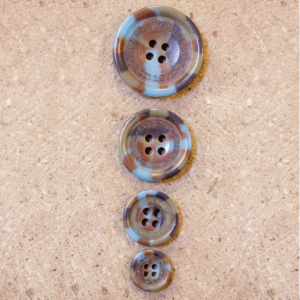 Blue Camouflage Buttons are available in all sizes (18/24/32/40)