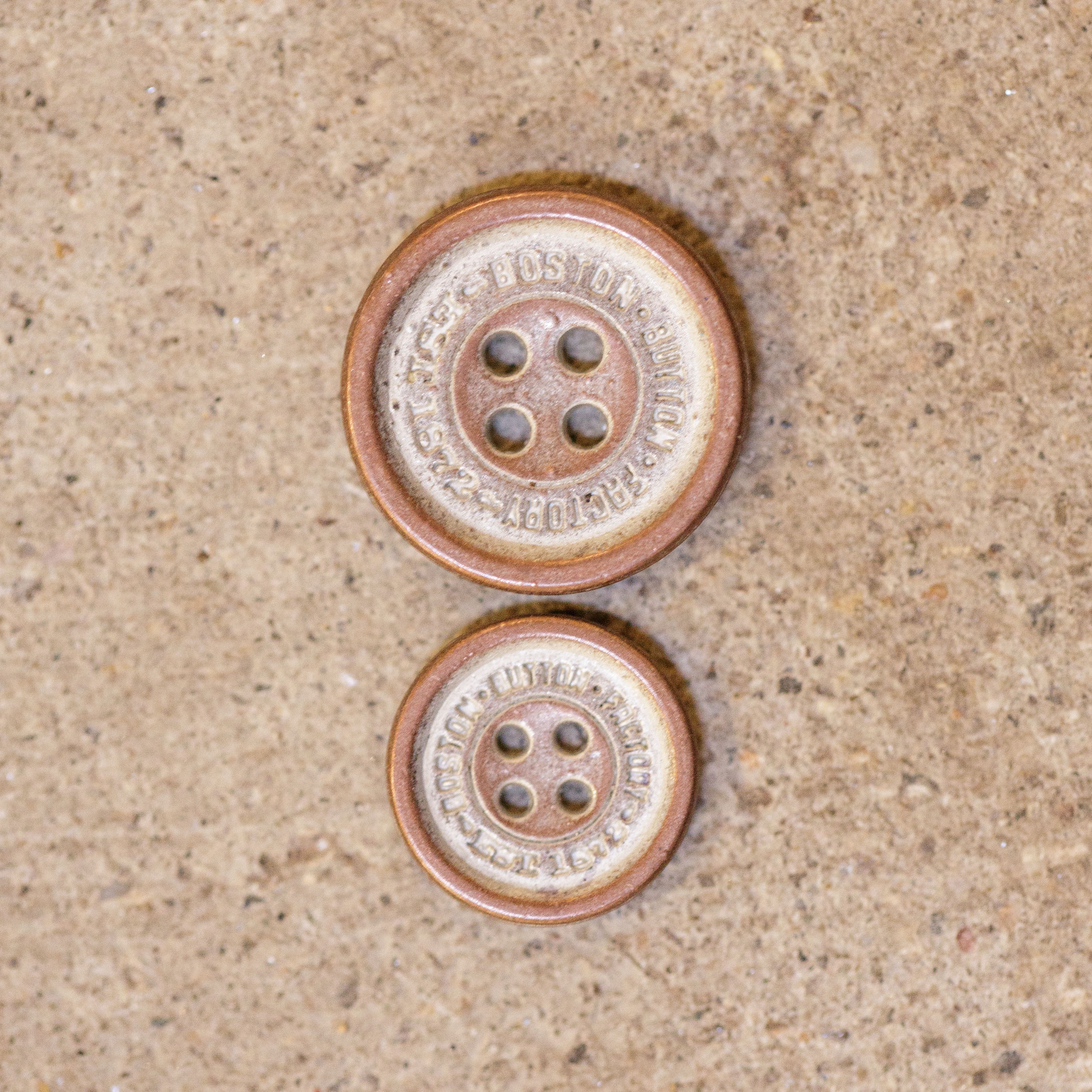 Copper Buttons are Available in 2 sizes (18/24) Copper Buttons are Available in 2 sizes (18/24)