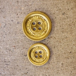 Gold Buttons are Available in 2 sizes (18/24)