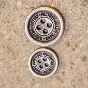 Silver Buttons are Available in 2 sizes (18/24)