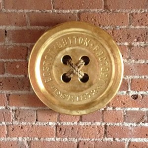 Gold Leafed Button – Perfect art for the home or office
