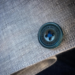 Boston Button Factory Horn Button