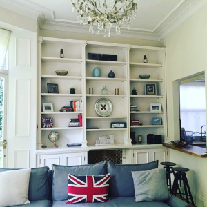 Wall Art Buttons in a London Home