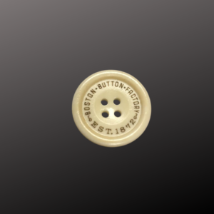 Boston Button Factory Bone Buttons with Logo