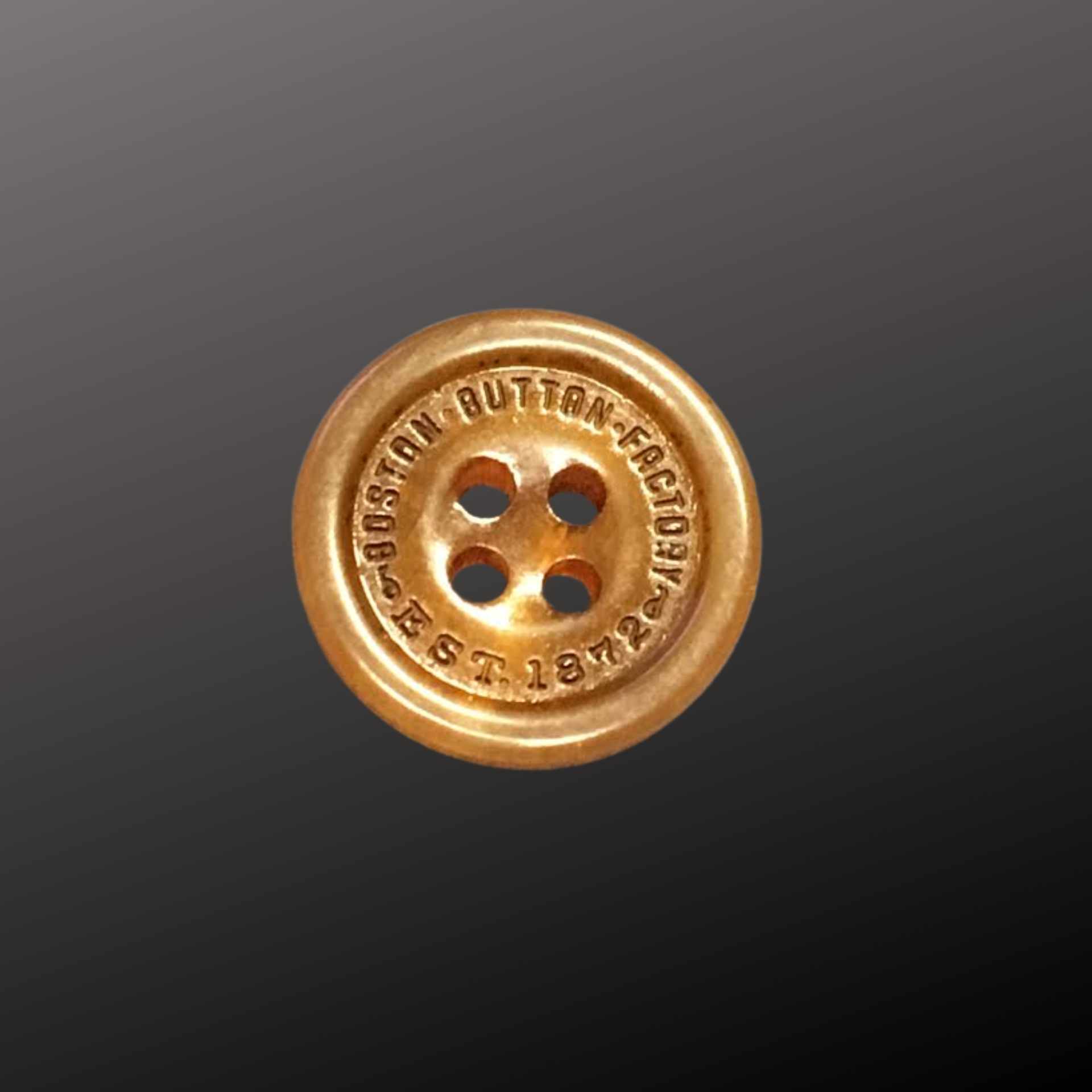 Boston Button Factory Horn Buttons in Toffee Horn Buttons in Toffee by the Boston Button Factory