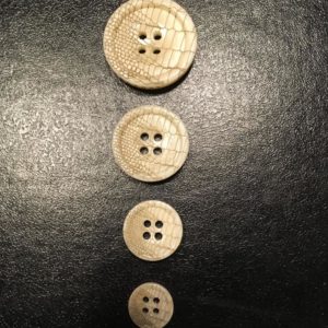 Snakeskin Bone Buttons