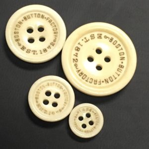 Bone Buttons with Logo