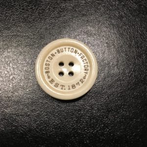 Bone Button with logo