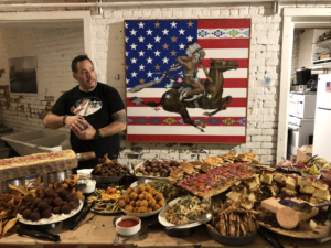Pastoral Chef providing an amazing spread at the Boston Button Factory